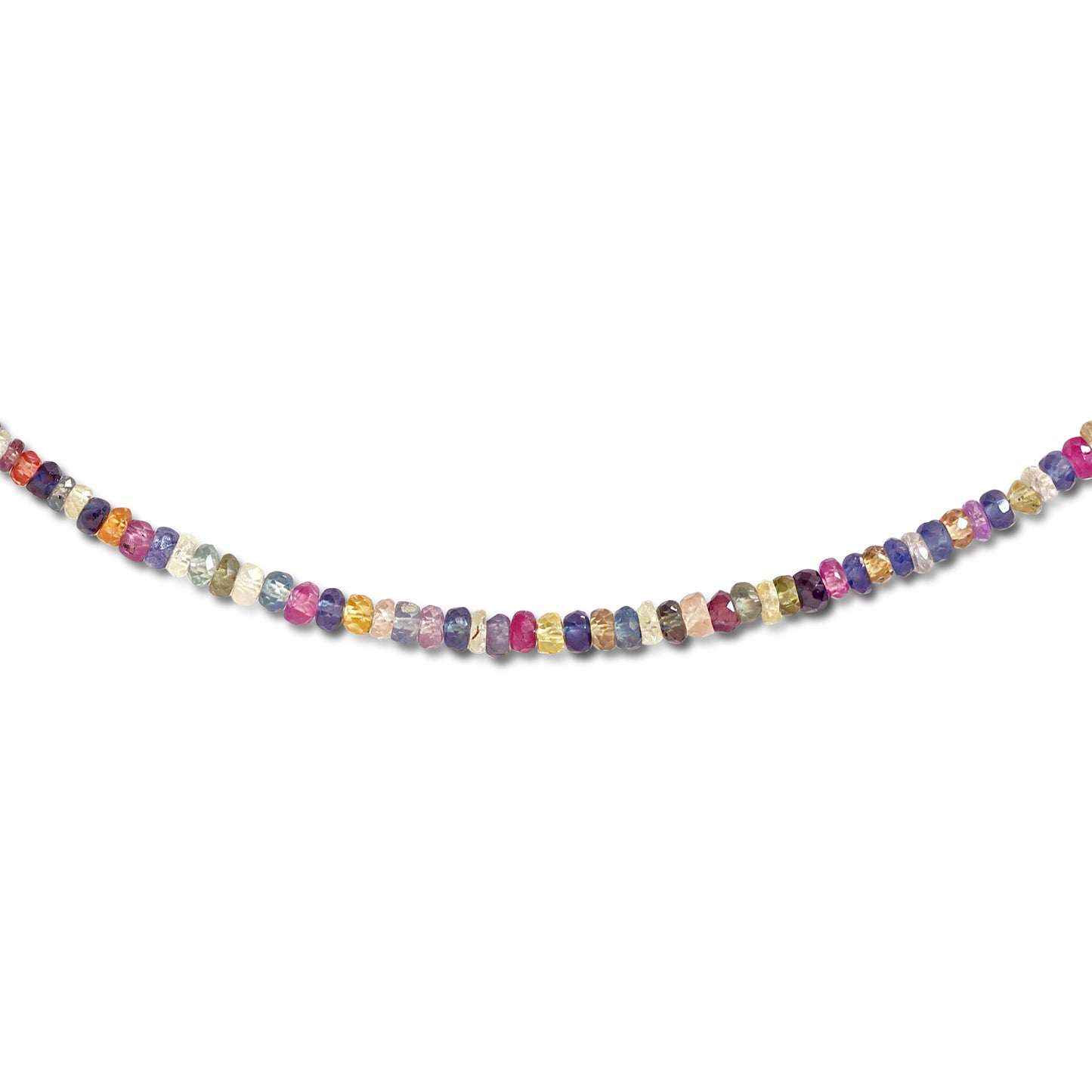 Rainbow Sapphire Necklace