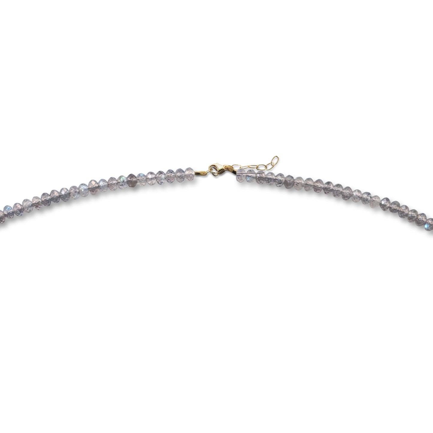 Rainbow Tourmaline Drop Necklace