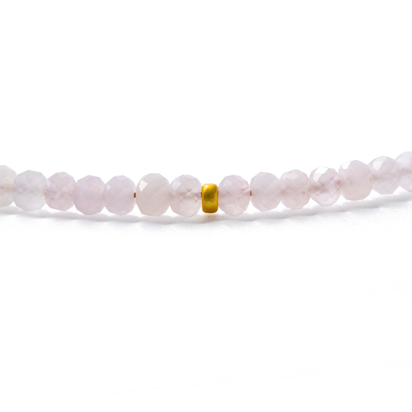 Rose Quartz Bead Necklace