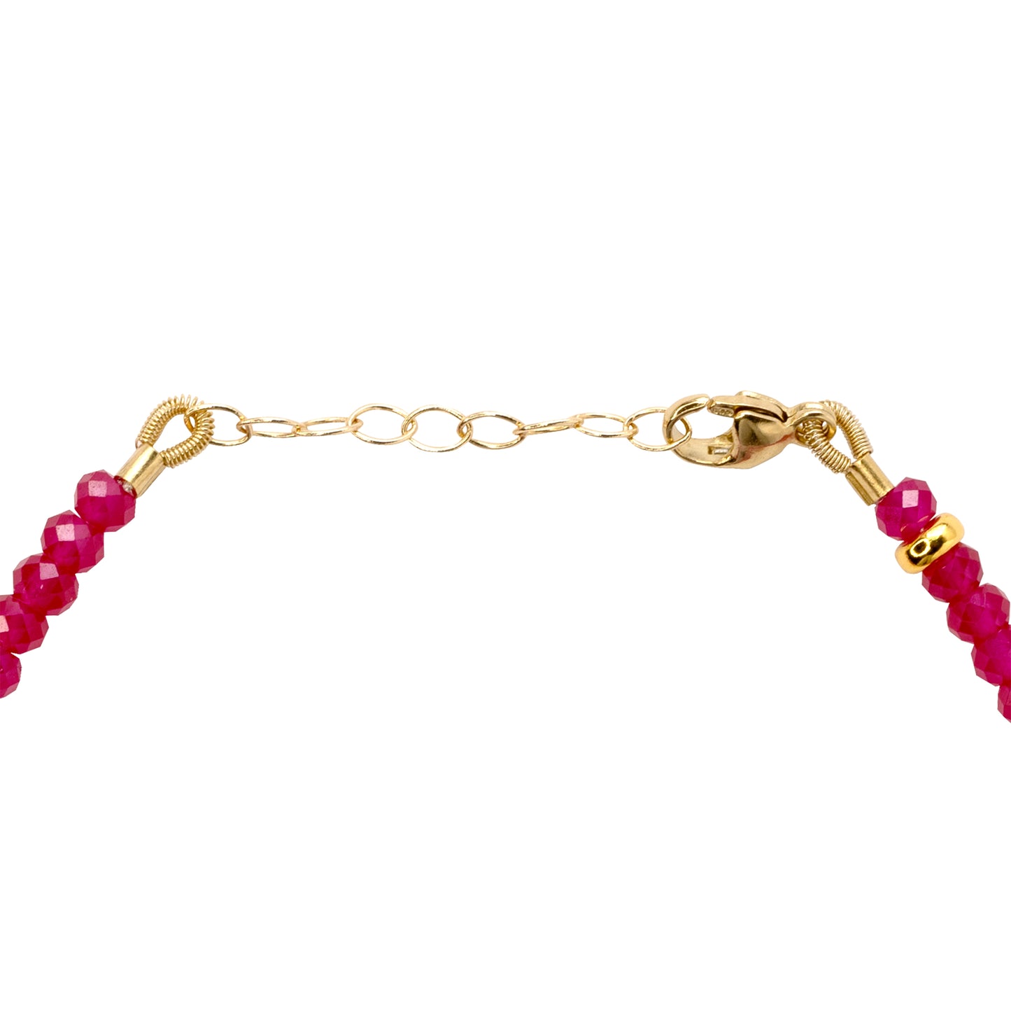 Ruby Bracelet 14K Gold