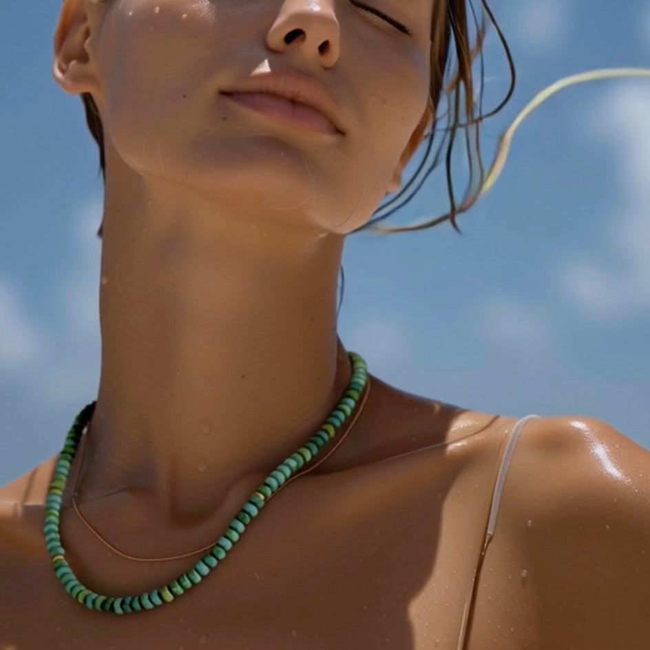 Green Turquoise Necklace