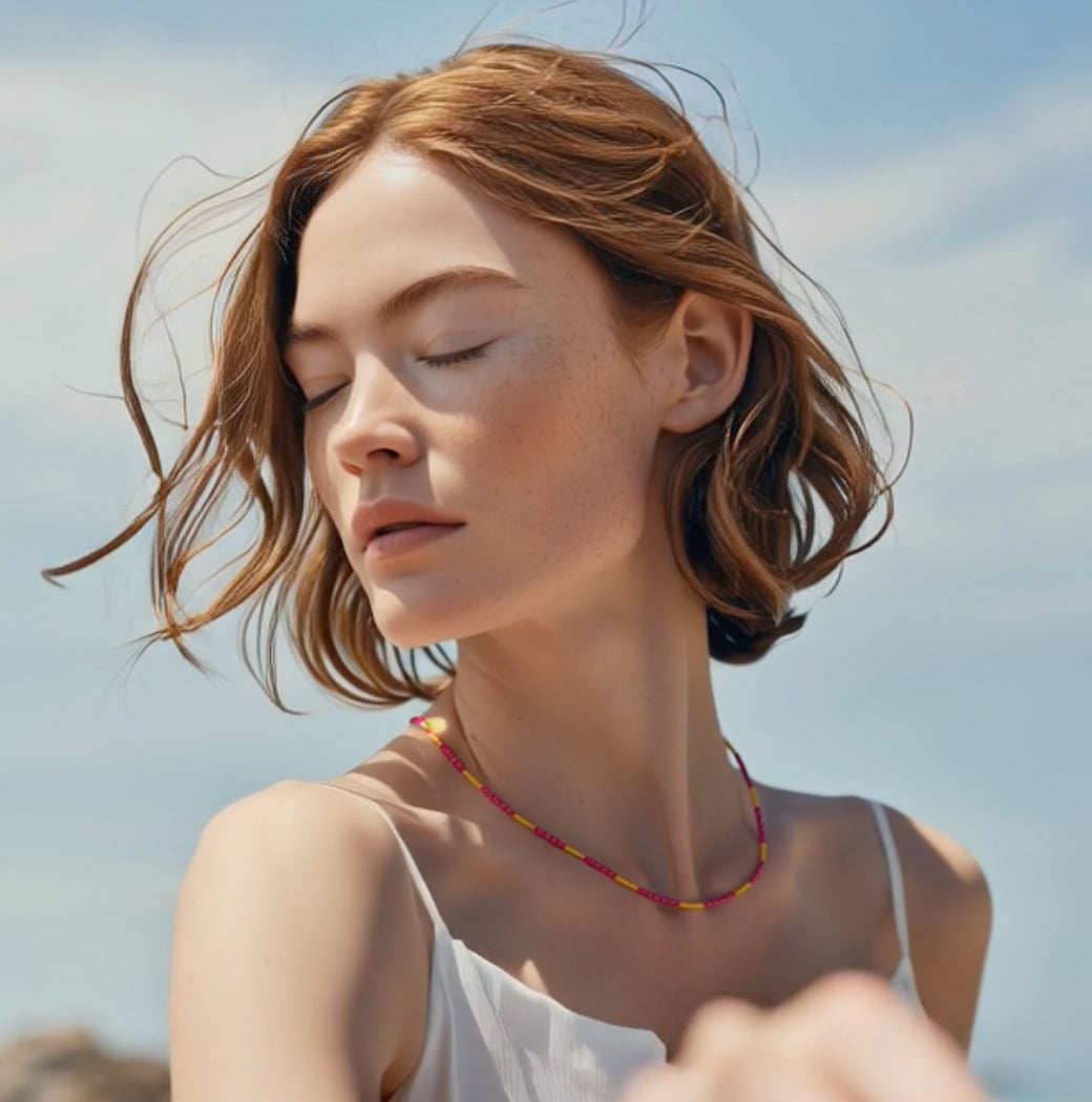 Stella Ruby 18K Gold Necklace