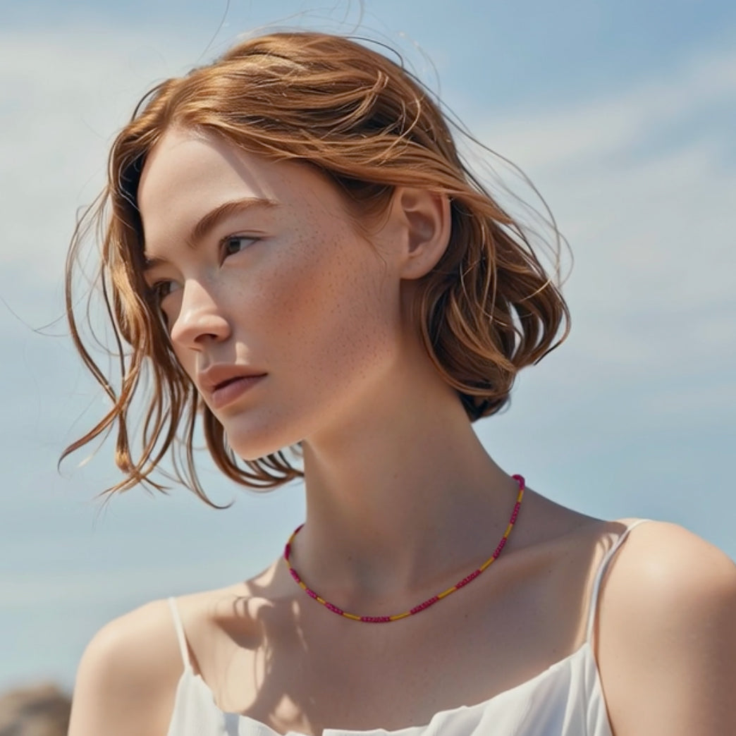 Stella Ruby 18K Gold Necklace