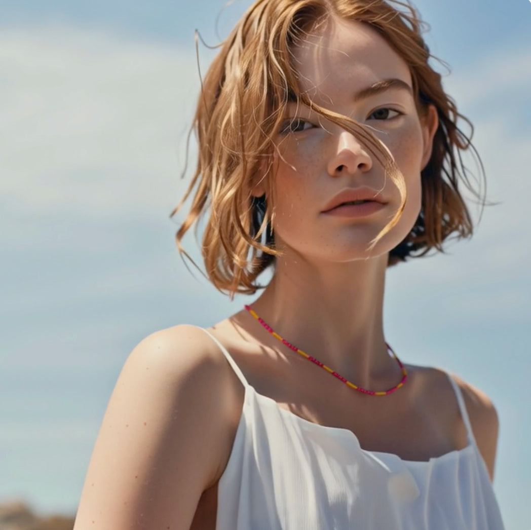 Stella Ruby 18K Gold Necklace