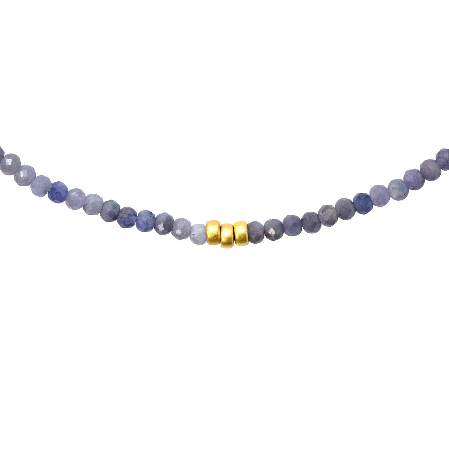 Tanzanite Necklace 14k Gold