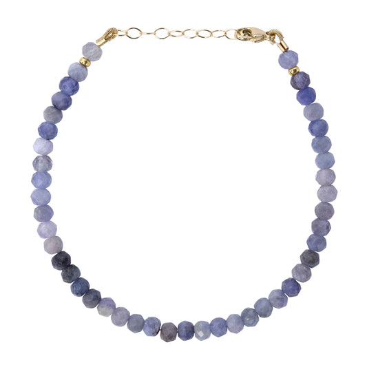 Tanzanite Bracelet 14K Gold