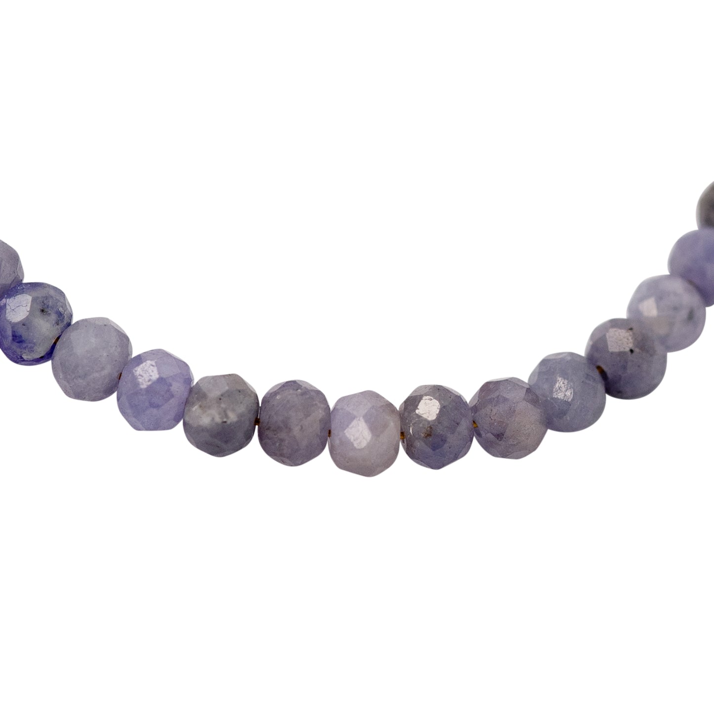 Tanzanite & Dog Bone Chain Bracelet