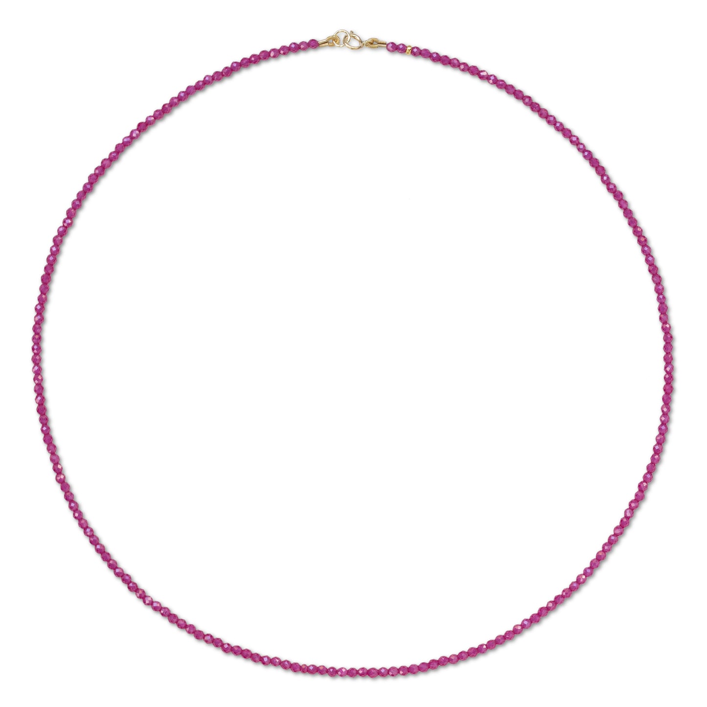 Tiny Ruby Necklace