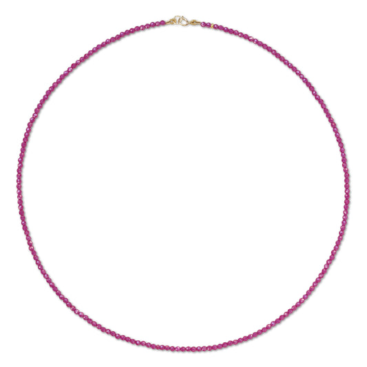 Tiny Ruby Necklace