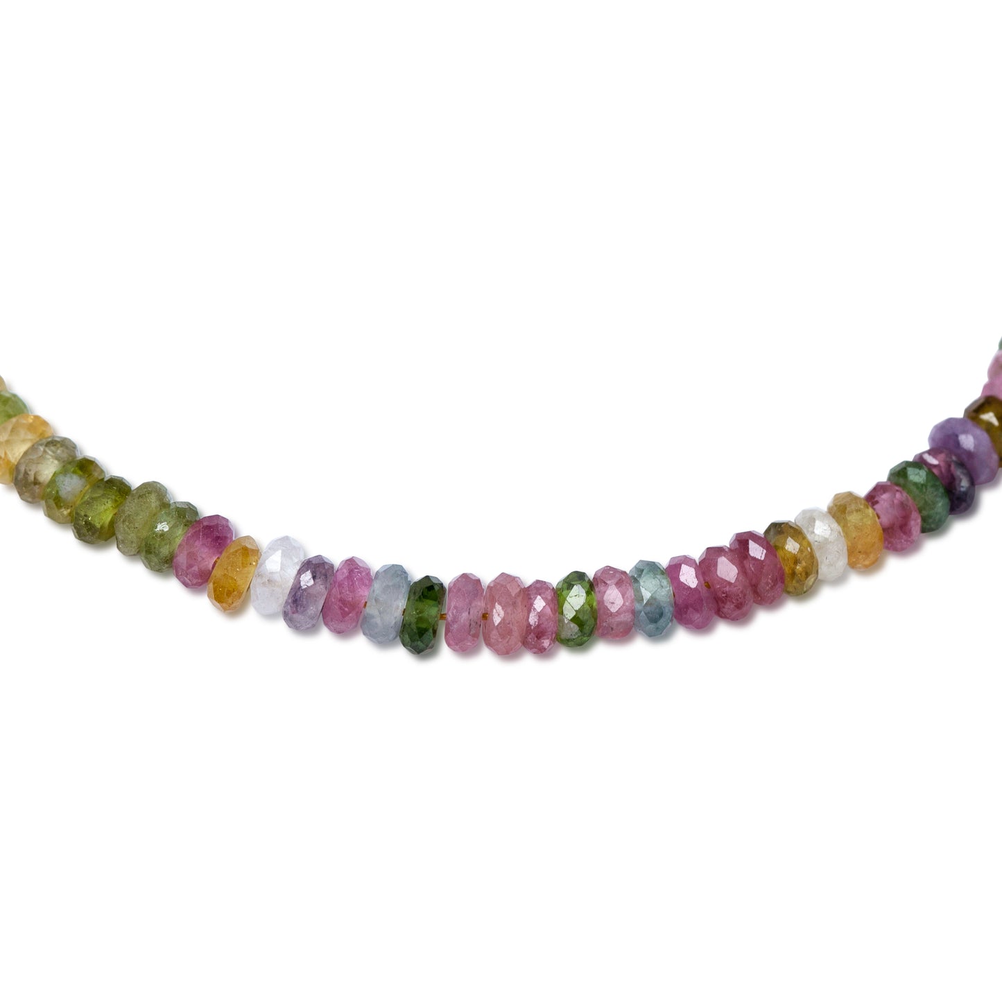 Birthstone October Watermelon Tourmaline 14K Gold Bracelet