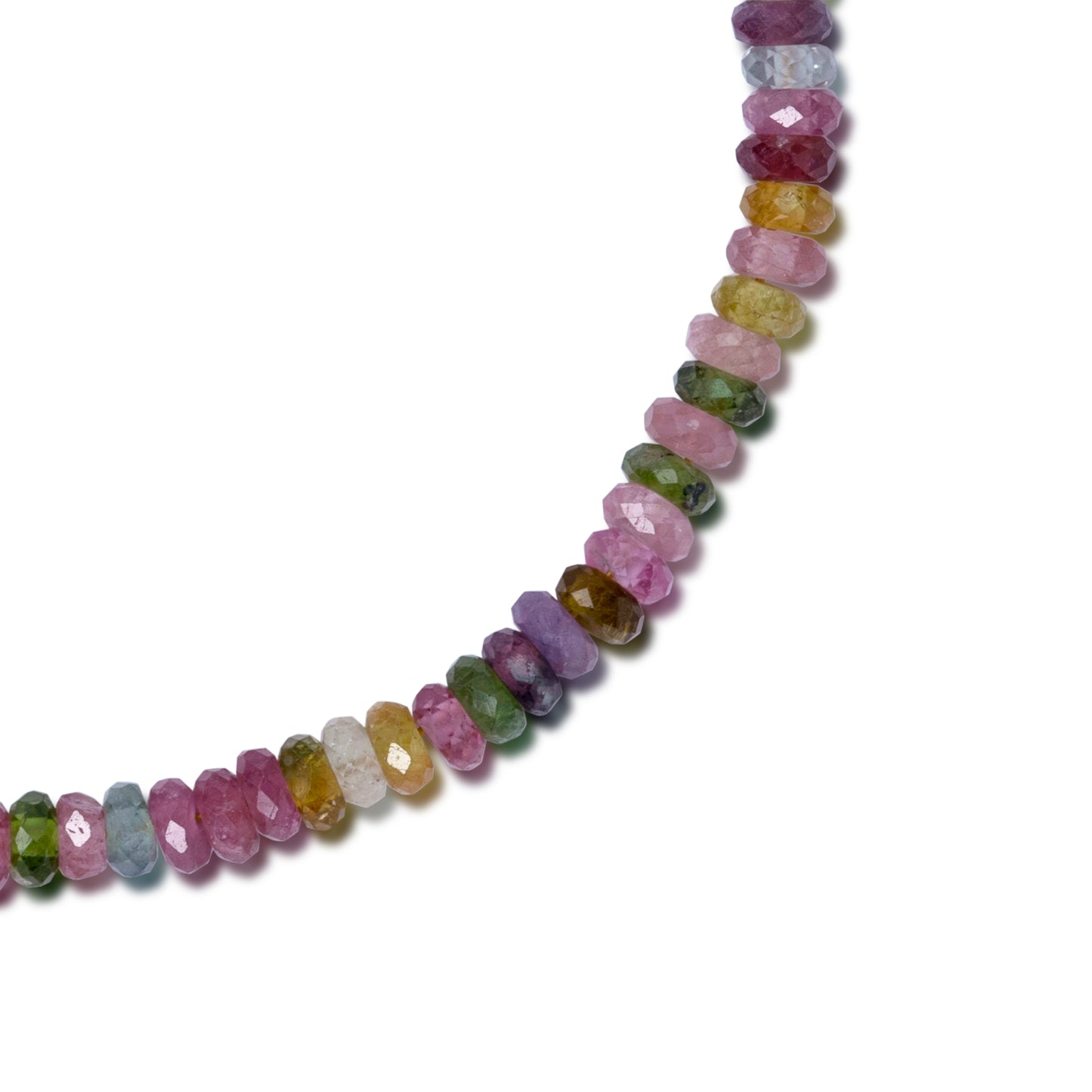 Birthstone October Watermelon Tourmaline 14K Gold Bracelet